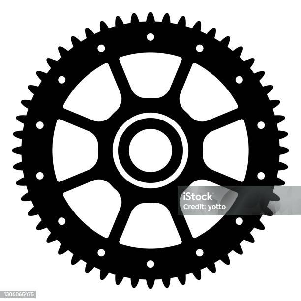 Isolated Vector Gears A Gear Isolated Vector Illustration Stock Illustration - Download Image ...