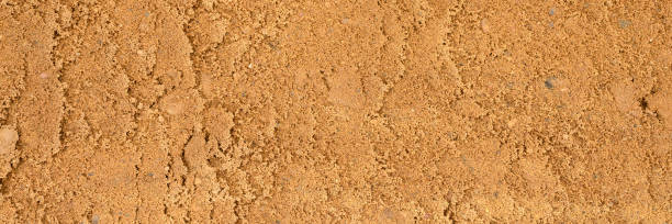 istock background texture from the smooth surface of the sand. top view. banner 1306072411