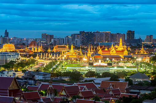 The Grand Palace of Bangkok , Thailand