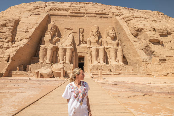istock Woman travels in Egypt 1306079761