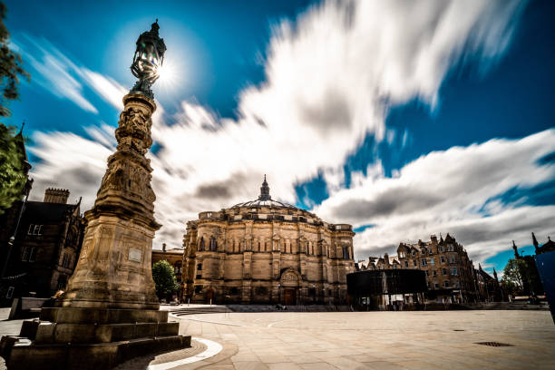 mcewan hall, la universidad de edimburgo - ewan fotografías e imágenes de stock