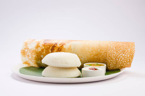 istock Ghee roast  Dosa and Idli 1306083039