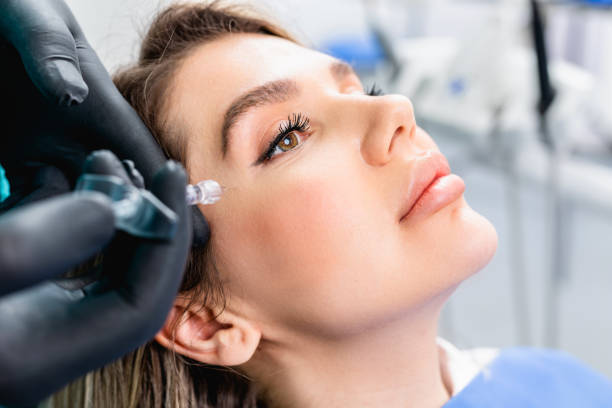 istock Facial aesthetics surgery treatment 1306092430