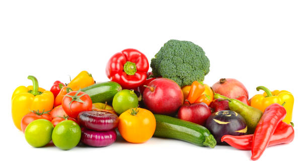 istock Useful and fresh vegetables and fruits 1306093740