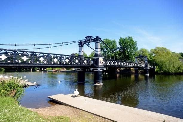 Ferry bridge, Burton upon Trent, UK.