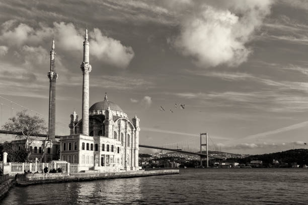 istock Ortakoy Mosque and Bosphorus Bridge in the background istanbul, Turkey 1306102321