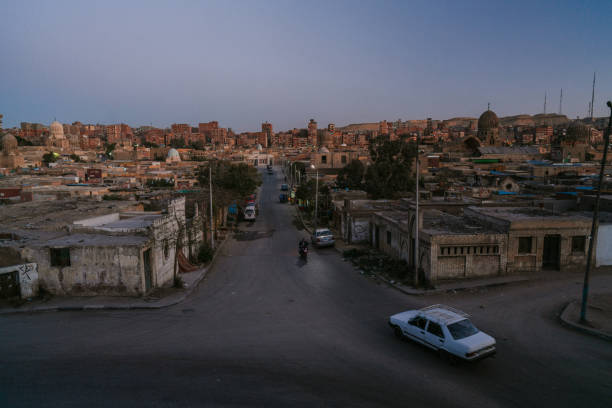 Cairo city at sunset