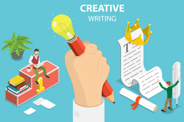 essay writing clip art images 3D Isometric Flat Vector Conceptual Illustration of Creative Writing. 3D Isometric Flat Vector Conceptual Illustration of Creative Writing, Content Creating, Copywriting. essay writing stock illustrations