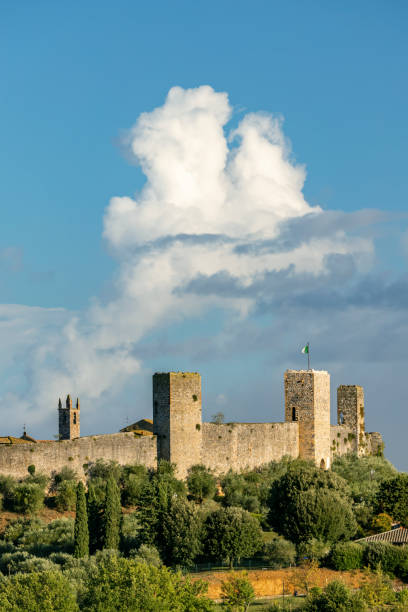 istock Old Town Monteriggioni, Tuscany, Italy 1306111283