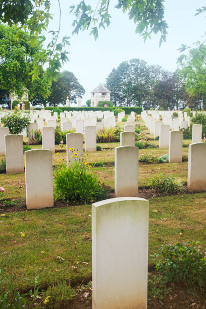istock miltary cemetery in france 1306117480