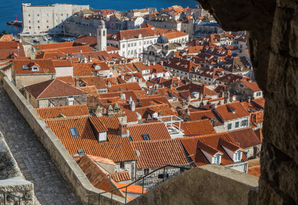 istock Unusual views of the old town 1306125464