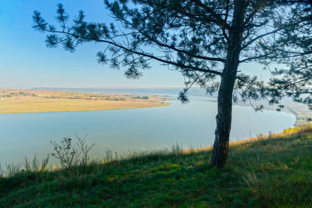 istock View from the mountain to the river 1306126681