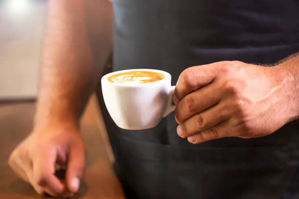 istock Photo of coffee latte ready for serving. 1306126696
