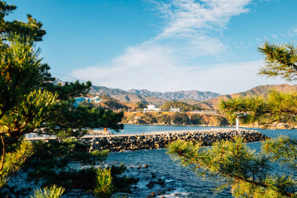 View of Jangho Port in Samcheok, Korea