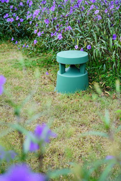istock Outdoor Speaker in garden 1306133265