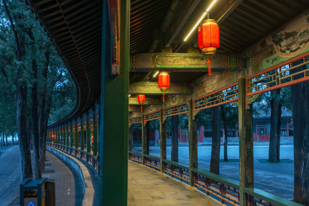 istock Long Corridor of Summer Palace, Beijing, China 1306139228