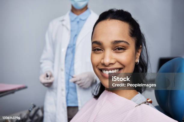 See What Good Dental Health Can Do For Your Smile Stock Photo - Download Image Now - Dentist, Dental Health, Smiling