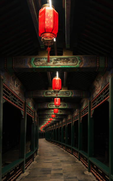 istock Long Corridor of Summer Palace, Beijing, China 1306145237