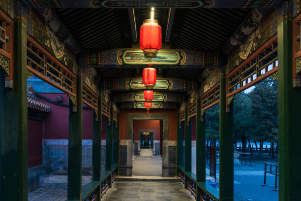 istock Long Corridor of Summer Palace, Beijing, China 1306147273