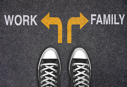 Decision at a crossroad - Family or Work