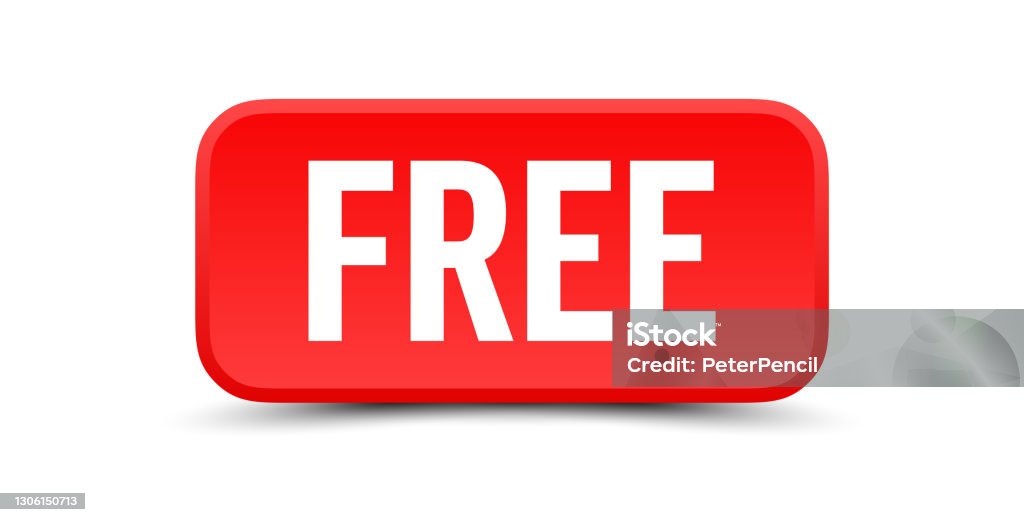 Free Label Button Free Button Banner Label Template Vector Stock Illustration Stock ...