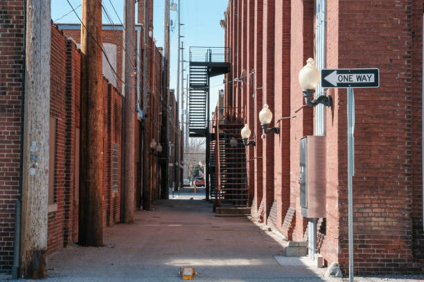 istock Urban alley during the day 1306152882