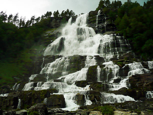 istock Waterfall near Naerofjorden 1306157417