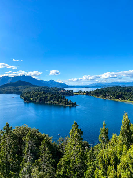 Panoramic Point Panoramic Point Circuito Chico, Bariloche rio negro province stock pictures, royalty-free photos & images