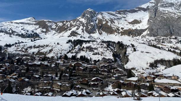 istock Mountain, snow, skiing, sledding, high Savoy 1306160606