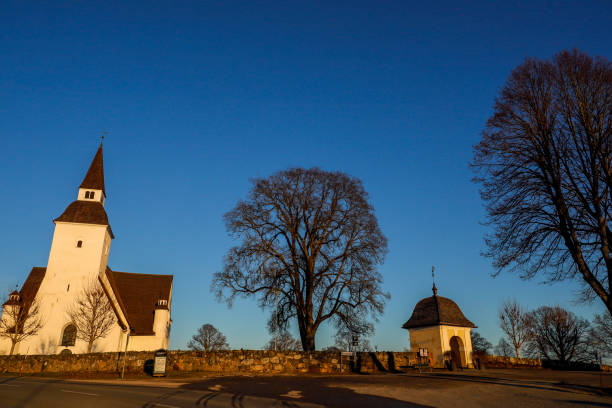 Sorunda, Sweden  The grounds of the Sorunda Church