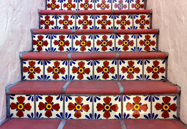 istock Beautiful staircase closeup. 1306170410