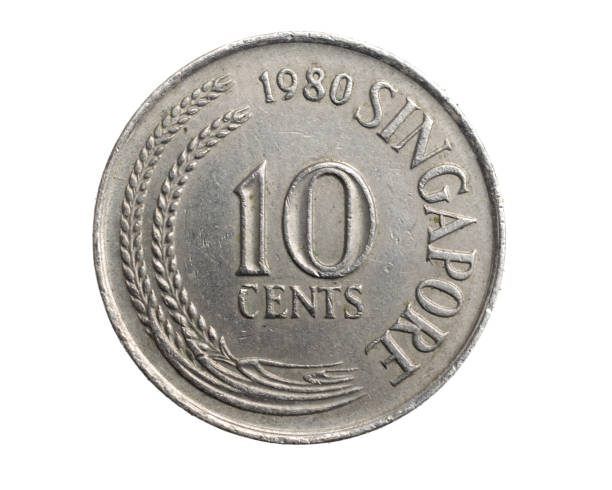istock ten cents singapore on a white isolated background 1306172491