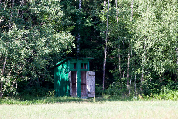 istock old wooden toilet 1306175751