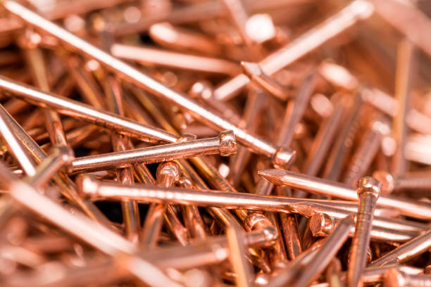 istock metal nails coated with copper 1306175757