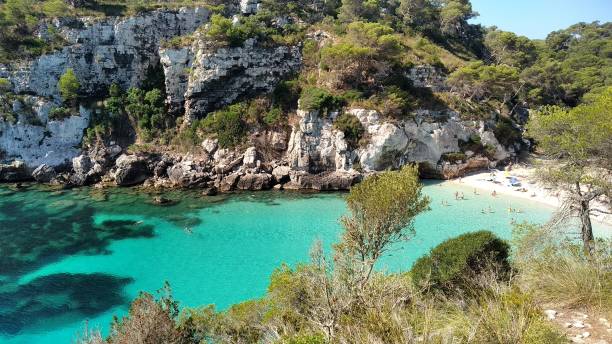 istock Landscape of turquoise beach 1306178480