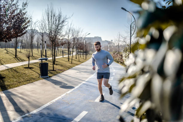 istock Young athlete warming up for his mornin running 1306183738