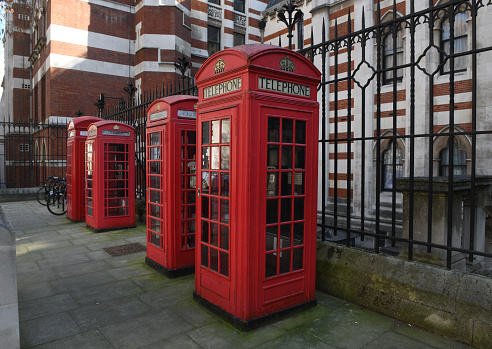 London Red Telephone Box