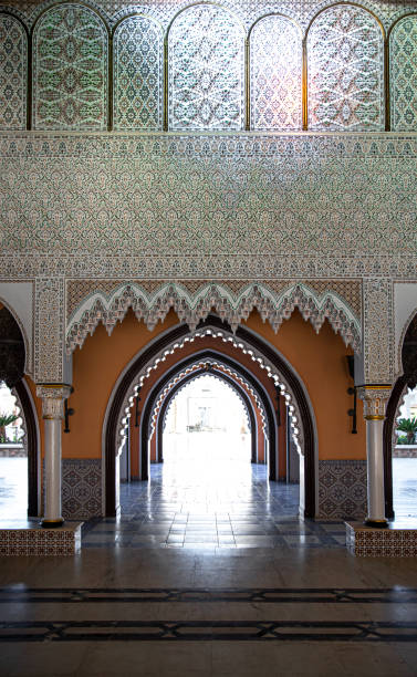 istock The interior is in a traditional oriental style. 1306208095