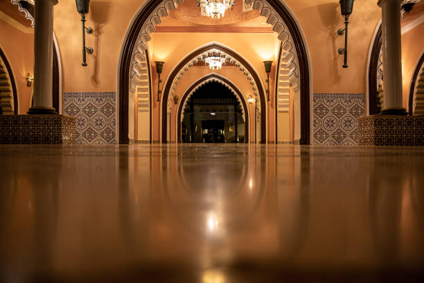istock The interior is in a traditional oriental style. 1306208108