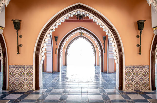 istock The interior is in a traditional oriental style. 1306208112