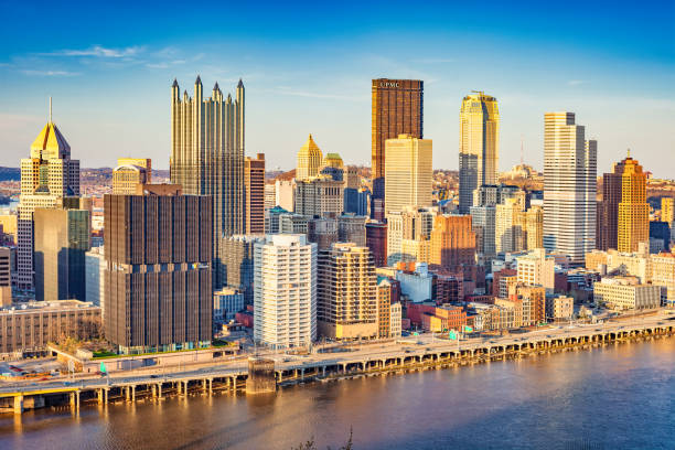 istock Financial district Downtown Pittsburgh Pennsylvania USA 1306209314