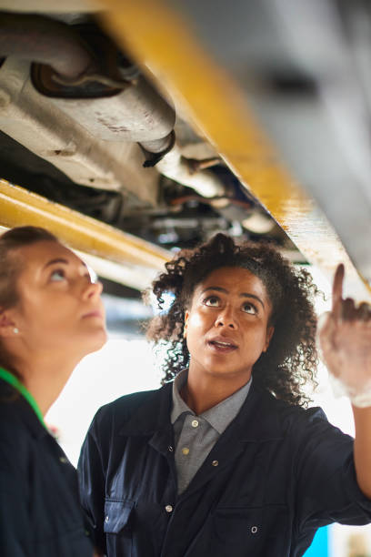 istock female mechanic team 1306211669