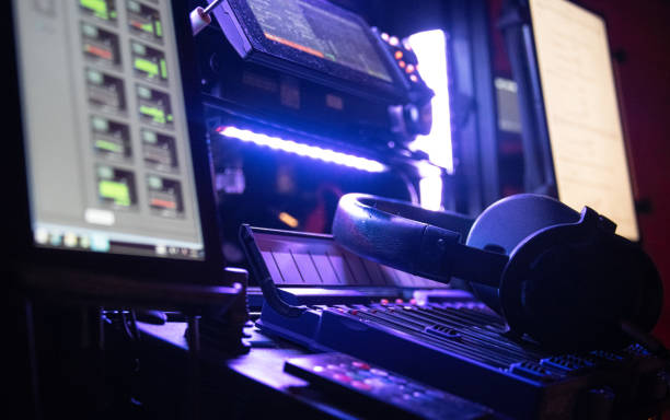 istock Audio Recording Equipment on a Film Set 1306218618