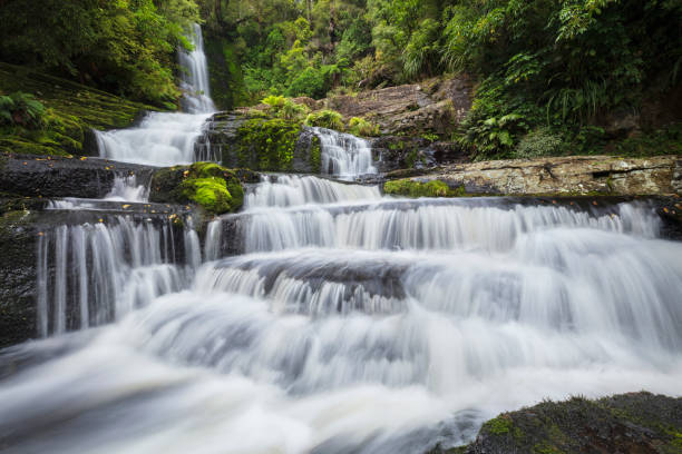 istock McLean Falls, Catlins, New Zealand 1306225170