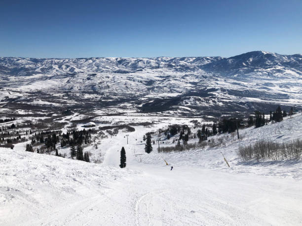 istock Ski Slope Overlooking Snow-capped Mountains 1306226837
