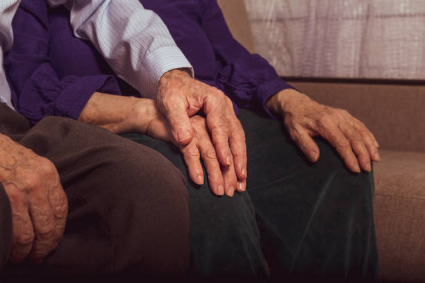 istock Elderly couple supporting each other. Close up. 1306231793