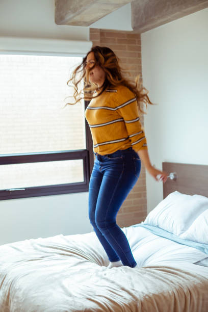 istock A Young woman buying online her first apartment 1306237913