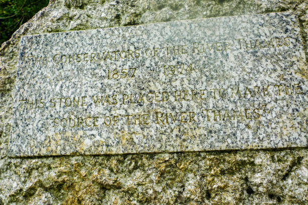 istock Sign marking source of the Thames 1306241707