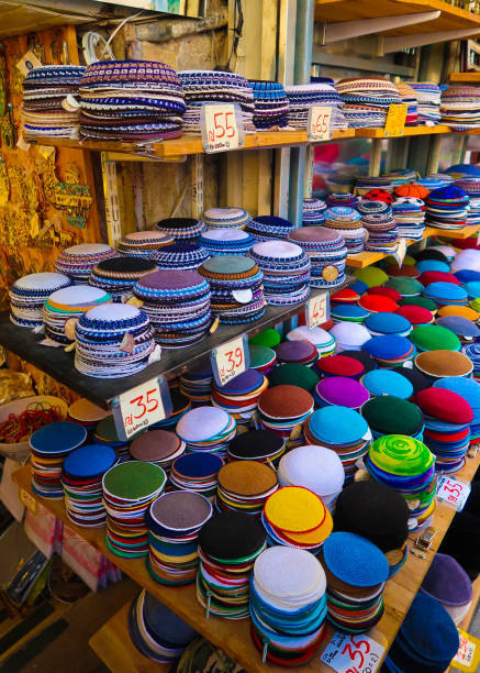 istock Yarmulke Stand in Jerusalem 1306246374