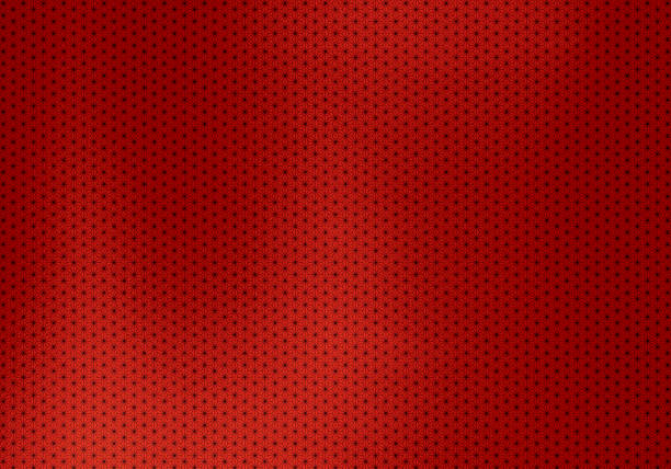 istock Red texture of Japanese paper 1306251928